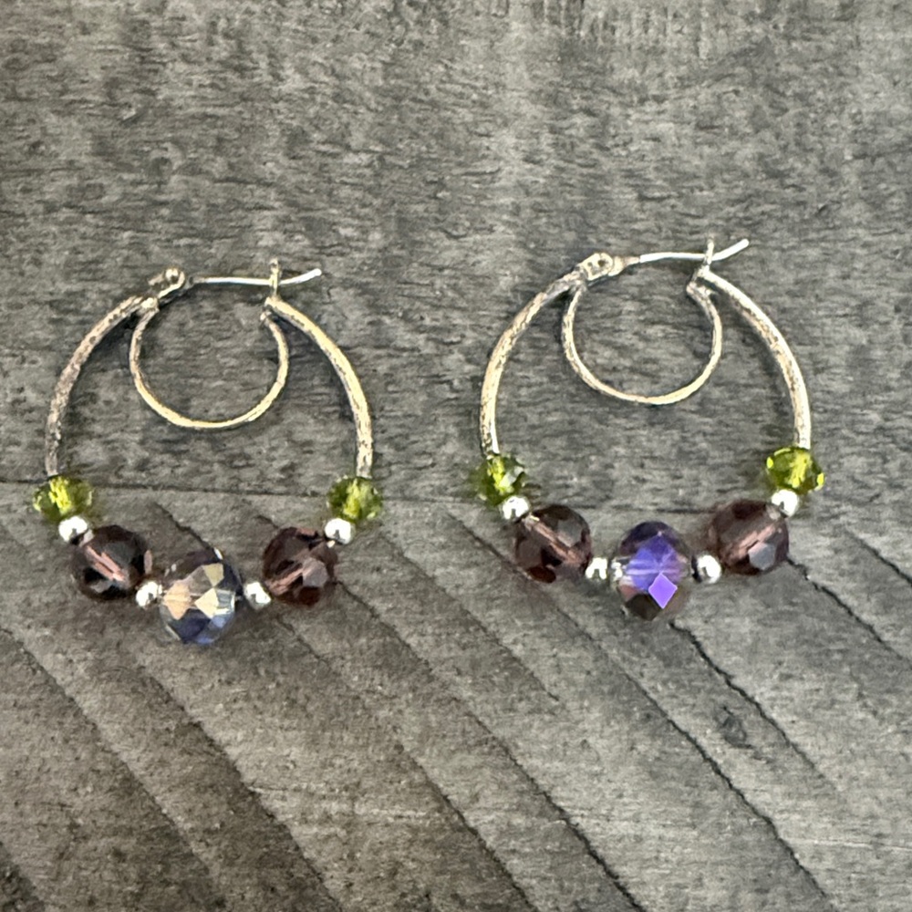 Hoop and Drop Earring bundle - Picture 5 of 10